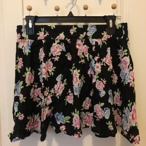 Pacsun LA Hearts floral mini skirt
